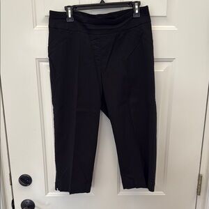 Black Cropped Pants